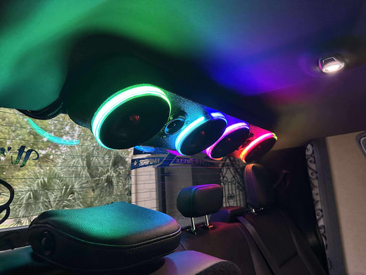 6.5” SMART LED RGB SPEAKER RING LIGHTS