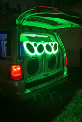 6x9" SMART LED RGB SPEAKER RING LIGHTS