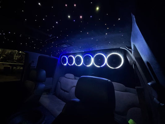 6.5” SMART LED RGB SPEAKER RING LIGHTS
